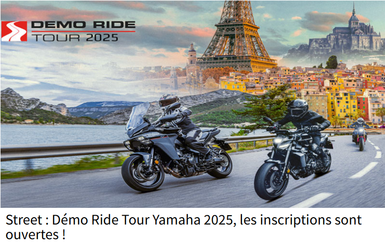 Le Demo Ride Tour Yamaha fait escale chez Springbike 69